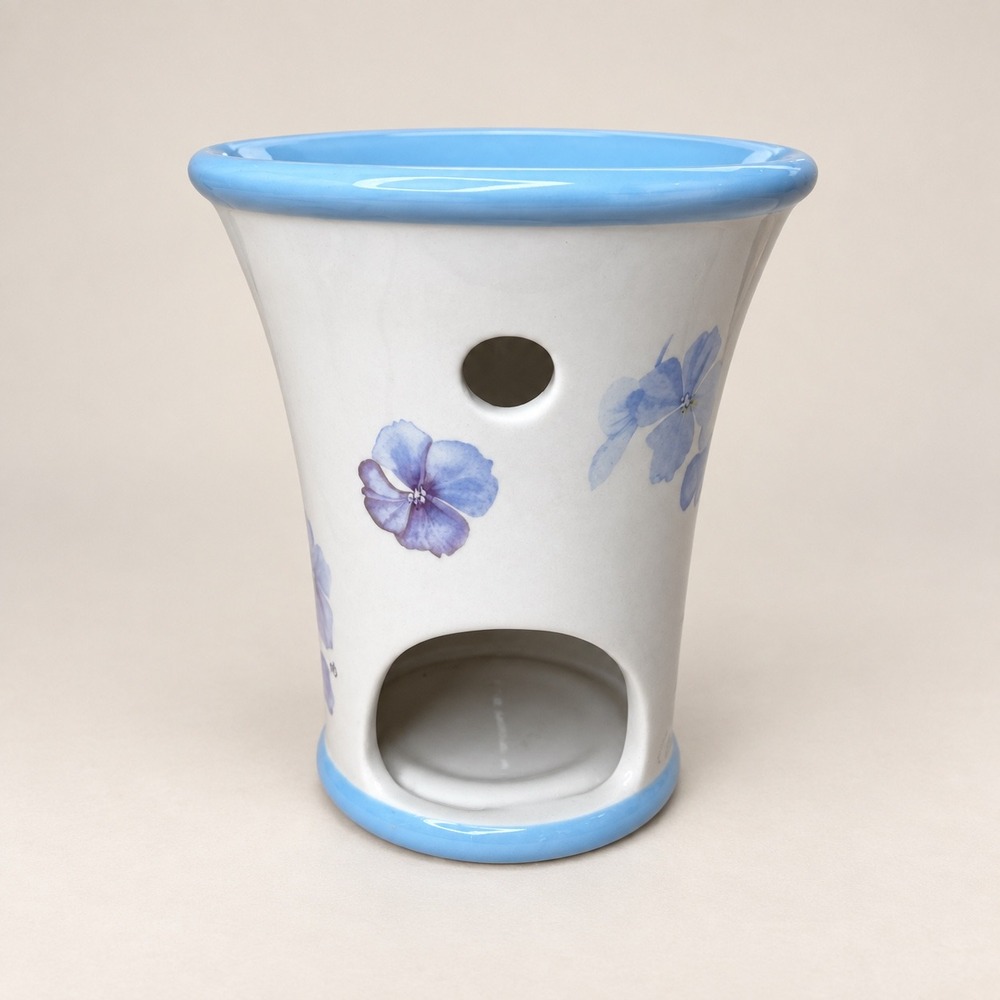 Vintage Hallmark Marjolein Bastin Nature's Sketchbook Ceramic Wax Melt Warmer